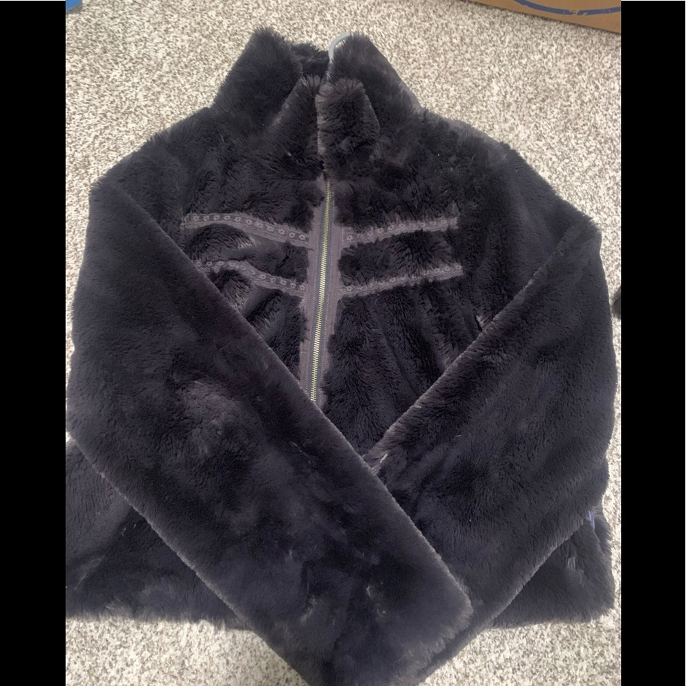 Anthropologie Faux Fur Jacket